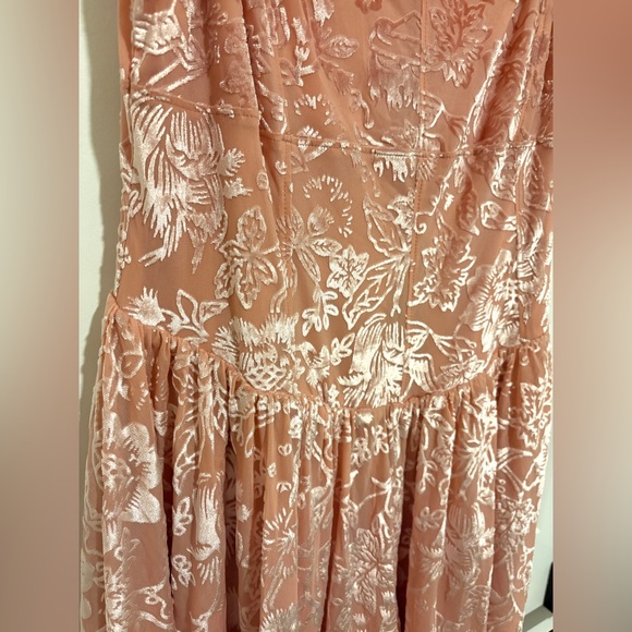 Urban Outfitters Mini Rose Pink Dress, Size Large, Formal, Cocktail Party Dress - Picture 5 of 12